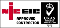 NICEIC Approved Contractor with UKAS certification logo